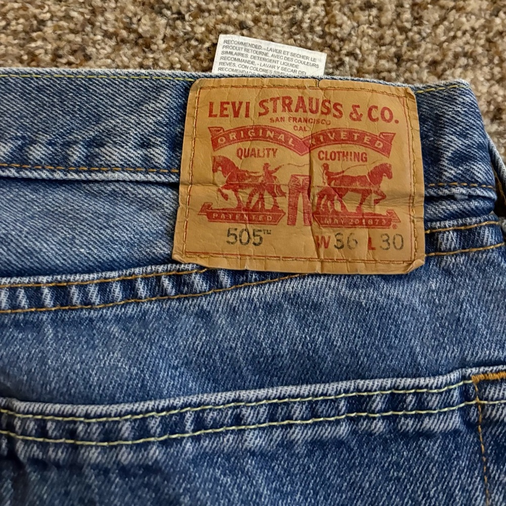 Levi's Classic Straight Blue Jeans